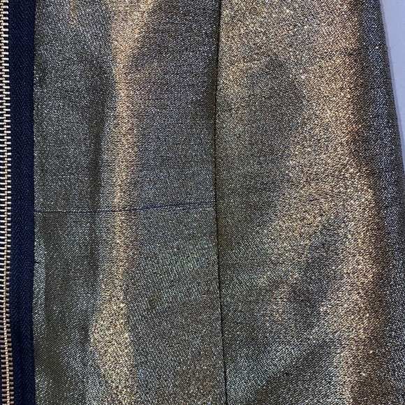 For Love and Lemons Juliette Brocade Micro Mini Skirt in Gold size XS NWT - Picture 6 of 15